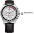 MEGIR Men Analog Luminous Casual Fashion Quartz Watch with PU Strap Big Dial Calendar for Business Work School Outdoor...