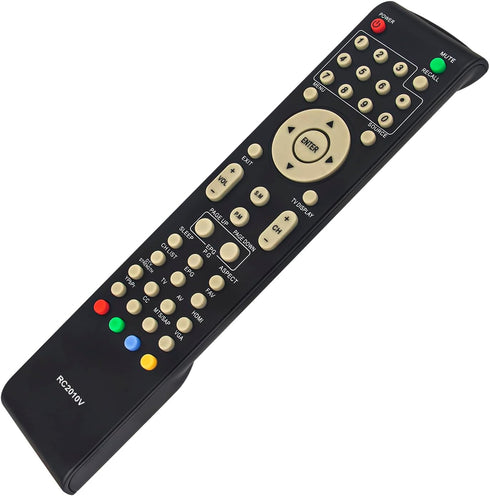 RC2010V Remote Control Replacement fit for VIORE TV LC37VF56 LC32VF56 LC26VF56 LC24VF56 LC22VF56 LC32VH70 LC42VF56 LC32VH56A LC26VH56 LC19VF56 LC3...