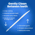 Dental floss stick and toothbrush, portable dental floss box, home pack of 500 dental floss sticks (pack of 500)...