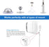 Charging Cable for Arlo Pro and Arlo Pro 2, JESSY Charger and Power Cord Compatible with Arlo Pro/Pro 2/Go/Security Light, 30ft/9m Weatherproof Ou...