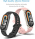 MIJOBS Strap for Mi Band 8 Mi Band 6, Replacement Wristband for Xiaomi Mi Band 8 Mi Band 6 Mi Band 5 Silicone Sport Wrist Strap for Xiaomi Mi Band...