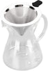 SALUTUY Coffee Kettle, Drip Glass Coffee Maker 400ml Great Gift Accurate Brewing Control Coffee Maker Premium Coffee Brewing Tool for Perfect Cup ...