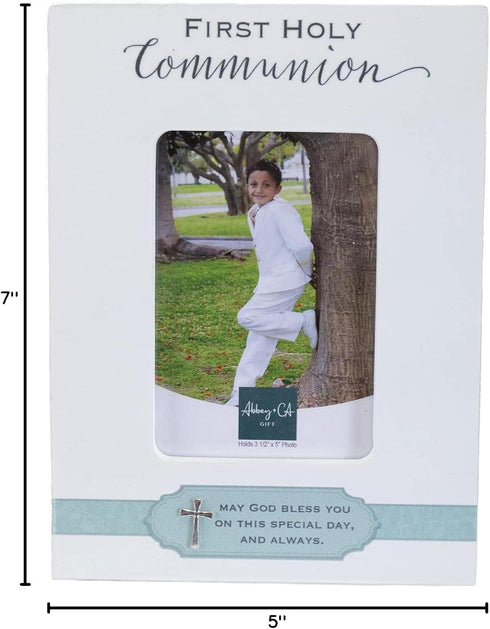 Cathedral Art (Abbey & CA Gift Picture Frame-First Holy Communion Boy, One Size, White...