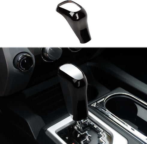 Linskip Gear Shifter Cover Compatible with Toyota 4Runner TRD 2010-2023, for 2014-2021 Toyota Tundra, Shift Knob Trim, Interior Accessories(Black)...