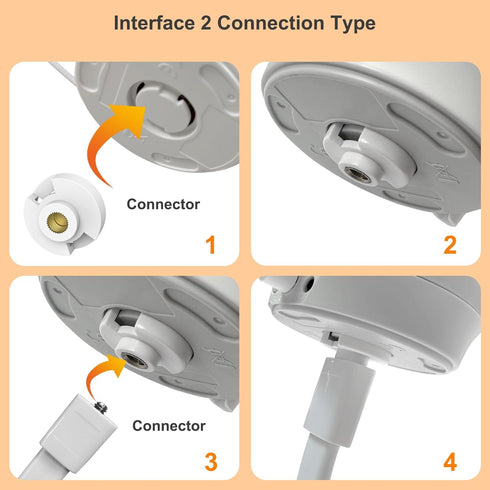 Baby Monitor Wall Mount, Baby Camera Mount, Versatile Flexible Clip Mount Easy to Install without Tools or Wall Damage, Compatible with VT302 and ...