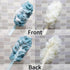 2 Pack Back Scrubber for Shower, Back Loofah with Non-slip Handle, Shower Loofah with Handle, Soft Loofah Sponge for Men Women Elderly Kids (2 Pac...