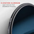 72mm ND1000 Filter, Slim 10-Stop Fixed Neutral Density ND Filter 72mm for Camera Lens...