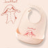 Silicone Baby Bibs, 2 Pack Food Catching Bibs for Baby Boys and Girls, Waterproof Baby Bibs for Eating, BPA Free Plastic Silicone Baby Bibs with P...