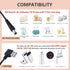 12 Volt USB Car Adapter for Medela Sonata, Ameda Purely Yours 12V, Spectra S1 S2 and Lactina Hygeia EnJoye Breast Pump Replaces Part?Easy to Carry...