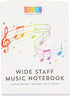 Bright Creations Music Composition Notebooks, Manuscript Staff Paper for Kids, 50 Sheets (3 Pack)...