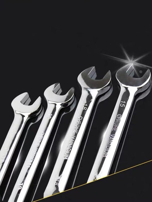 FLZOPSER 10mm Double Headed Rotary Hex Socket Head Open End Combination Spanner Wrench Auto Car Repairing Tool...