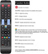Gvirtue BN59-01178W Universal Replacement Remote Control Fit for Samsung LCD LED HDTV 3D 4K Smart TV, Sub 5 Series 6 Series Samsung TV Remote BN59...