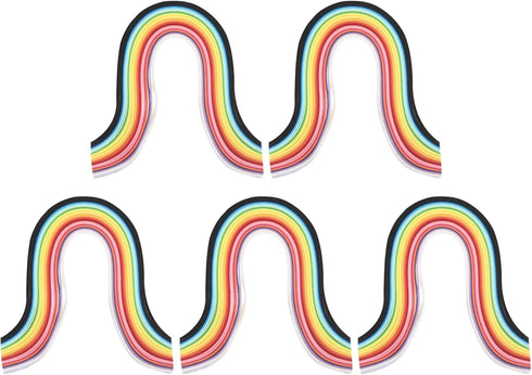 PATIKIL 800pcs Quilling Strips Paper, 10mm x 39cm Origami Paper Quilling Kits for Adults Beginner Art DIY Craft Christmas, Multicolor...