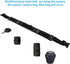 Powerextra Multifunction Outdoor Photography Adjustable Waist Strap Belt with D-rings for Hanging Tripod Lightweight Camera Bag Lens Pouch Flash B...