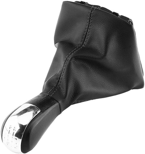5 Speed Manual Automatic Car Gear Shift Knob Boot Gaiter Cover...