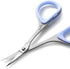 Beaditive Sewing and Embroidery Scissors Set (2 Pc.) Curved and Straight, Sharp, Stainless-Steel Design | Precision Tips, Ergonomic Rubber Handle ...