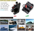 200A Circuit Breaker 30A-300A with Manual Reset Waterproof Inline Fuse Inverter for Marine Trolling Motors Boat ATV Manual Power 12V-48VDC (200A)...