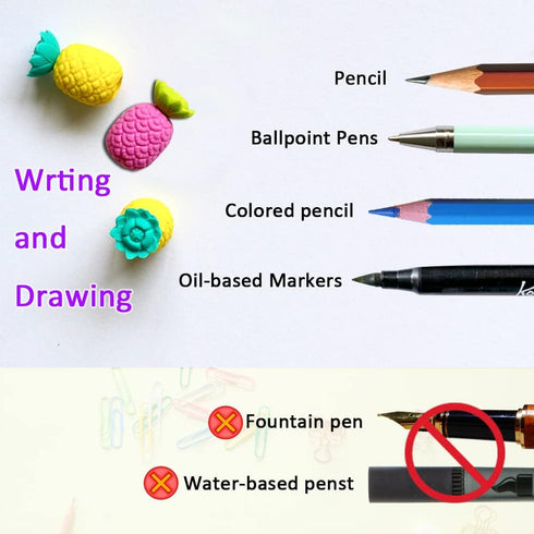 Transparent Sticky Notes -450PCS Waterproof Clear Sticky Notes Tabs Set for Annotation Books Page Markers Index Bible Accessories Aesthetic School...