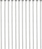 RLECS 220pcs 50mm Flat Head Pins, 2 Inch Iron Headpins for DIY Jewelry Making, Silver...