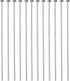 RLECS 220pcs 50mm Flat Head Pins, 2 Inch Iron Headpins for DIY Jewelry Making, Silver...