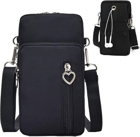 Travel Cell Phone Purse Bag for iPhone 15 14 13 12 11 Pro Max/Galaxy A15 A25 A35 A14 A13...