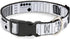 Star Wars Pet Collar, Dog Collar Plastic Buckle, Star Wars Stormtroopers Utility Belt Bounding White Grays, 7 to 8.5 Inches 0.5 Inch Wide...