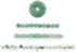 Expo International Green Aventurine Natural Gemstone Pendant Collection Jewelry Beads...