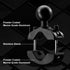 Aluminum Grab Bar Clamp Mount Base with 1.5'' Ball for Rails 1.18'' to 2'' in Diameter, Compatible with RAM Mounts C Size 1.5 Inch Ball Double Soc...