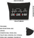 WCGXKO X-ray Tech Gift Live Love X-Ray Zipper Pouch Makeup Bag Radiology Tech Graduation Gift (Live Love X-Ray)...