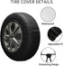 Not All Those Who Wander are Lost Compass Spare Tire Cover 16 Inch Wheel Protector for Truck SUV Trailer Camping Rv Tire Covers...
