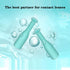 10 Pack Hard Contact Lens Remover & Insertion Tool,RGP Plunger Suction Cup for Hard Lenses(Green)...