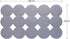 Patented Non Slip Bathtub Mat Shower Mat Bath Mat Tub Mats with Strong Suction Cups Soft Natural Rubber Bath Mat for Inside The tub (Circle-Grey, ...