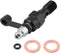 Qiilu Banjo Bolt Bleed Screw, M10x1.0mm Motorcycle Brake Master Cylinder Caliper Bleed Screw Nipple Banjo Bolt + Dust Cap Universal For Kawasaki/S...