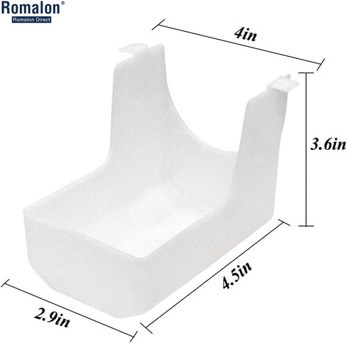 Romalon BP43 99110437 Light Lens Hood Replacement for 40000,41000,and 42000 Series Range Hood