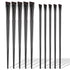 10 Pcs Angled Eyebrow Eyeliner Brush Set, Flat Eyebrow Brush Applicator, Fine Angled Eyebrow Tint Brush, Ultra Thin Angled Eyeliner Eyeshadow Eyeb...