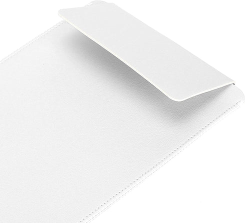 Keyboard Case, Thin Portable Faux Leather Dustproof Waterproof Shockproof Keyboard Carrying Bag Storage Case Inner Cover, for Logitech K380(White+...