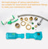 24 in 1 Faucet and Sink Installation Tool, Multifunction Plumbing Faucet and Sink Installation Wrench Water Pipe Wrench for Toilet/Sink/Kitchen Pl...