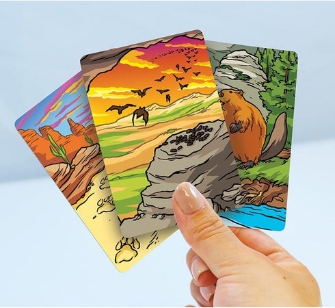Masterpieces Jr Ranger Poop Tracks Card Game, Ages 6+, 2-6 Players, Medium...