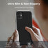 TOCOL for iPhone 11 Case, Slim Silicone Case for iPhone 11 6.1 Inch, Precise Fit, Anti-Slip, Drop Protection, Black...