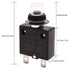 Tnisesm 3A Push Button Circuit Breaker 125/250V AC 50V DC, L1 Series Manual Reset Thermal Circuit Breaker with 19cm Wire Leads, 6.3mm Female Spade...
