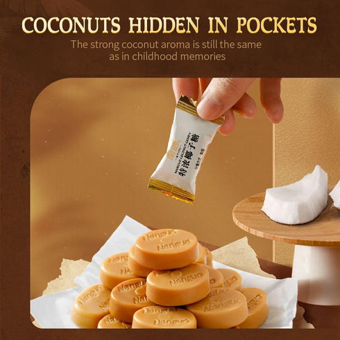 Nanguo Classic Creamy Coconut Candy, 7.05Oz Bag,Gluten Free, Non-GMO?Made with Real Coconut Cream...