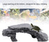 Tnfeeon Tortoise Basking, Hiding Cave Aquarium Reptile Hide Habitat Climbing Dock Decoration Ornament...