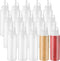 15 PCS 8oz Squeeze Bottles,Plastic Condiment Bottle with Twist On Cap Lids,Squeeze Bottle for Sauces,Ketchup,Barbecue,Syrup,Paint...