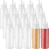 15 PCS 8oz Squeeze Bottles,Plastic Condiment Bottle with Twist On Cap Lids,Squeeze Bottle for Sauces,Ketchup,Barbecue,Syrup,Paint...