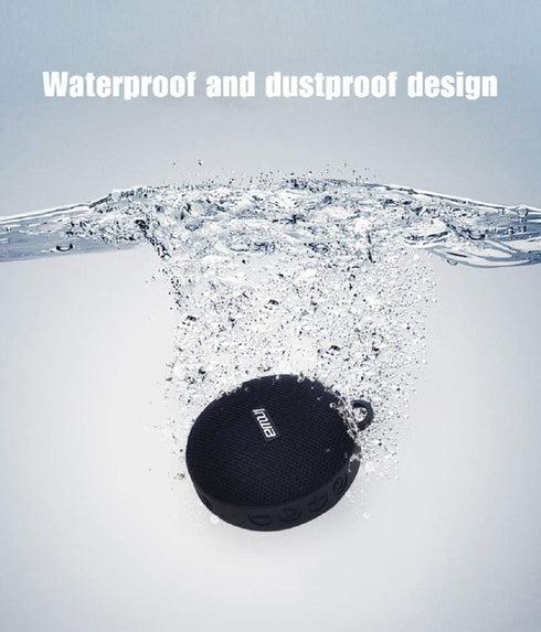 Upgraded Compact Portable Bluetooth 5.0 Wireless Bike 5W/8W Stereo Speaker, IP67 Waterproof Outdoor &10h Play Time, Advanced Class D Amplifier & B...