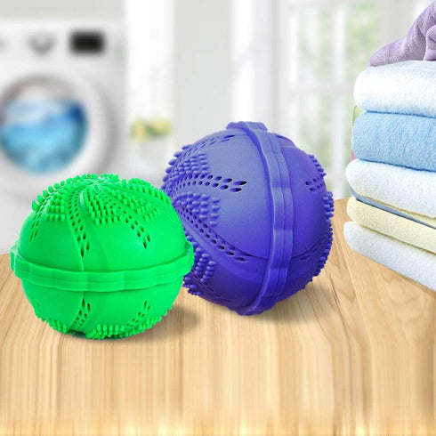 Laundry Balls Wash Balls, pure natural alternative detergent,Set of 2...
