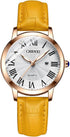 Tiong Fashion Casual Ladies Watch, Leather Strap Quartz Waterproof Watch for Women...