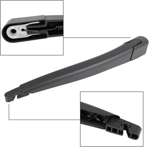 X AUTOHAUX Rear Windshield Wiper Blade Arm Set for Ford Fiesta MK6 11-18...