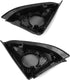 Aramox Stereo Speaker Trim, Pair Car Door Stereo Speaker Cover Trim Audio Tweeter Cover Trim Replacement for Corolla 2003?2006 Black......