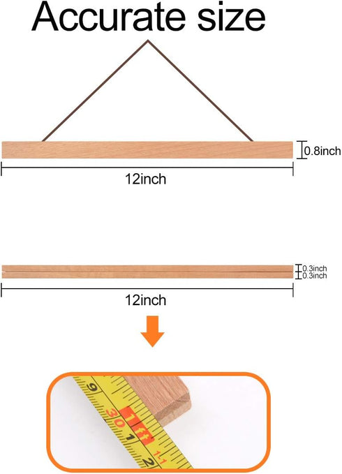 12x16 12x18 11x17 Poster Frame, Magnetic Poster Frame Hanger for Photo Picture Canvas Artwork Wall Hanging (12 inch)...